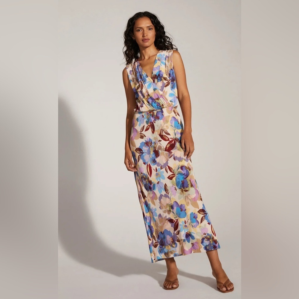 Favorite Daughter The Sleeveless Nita Floral Maxi Dress sz XS NWT 278$ - Picture 4 of 7